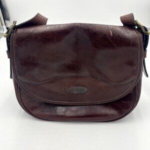 OROTON Australian Handmade Tobacco Brown Handbag Shoulder Strap